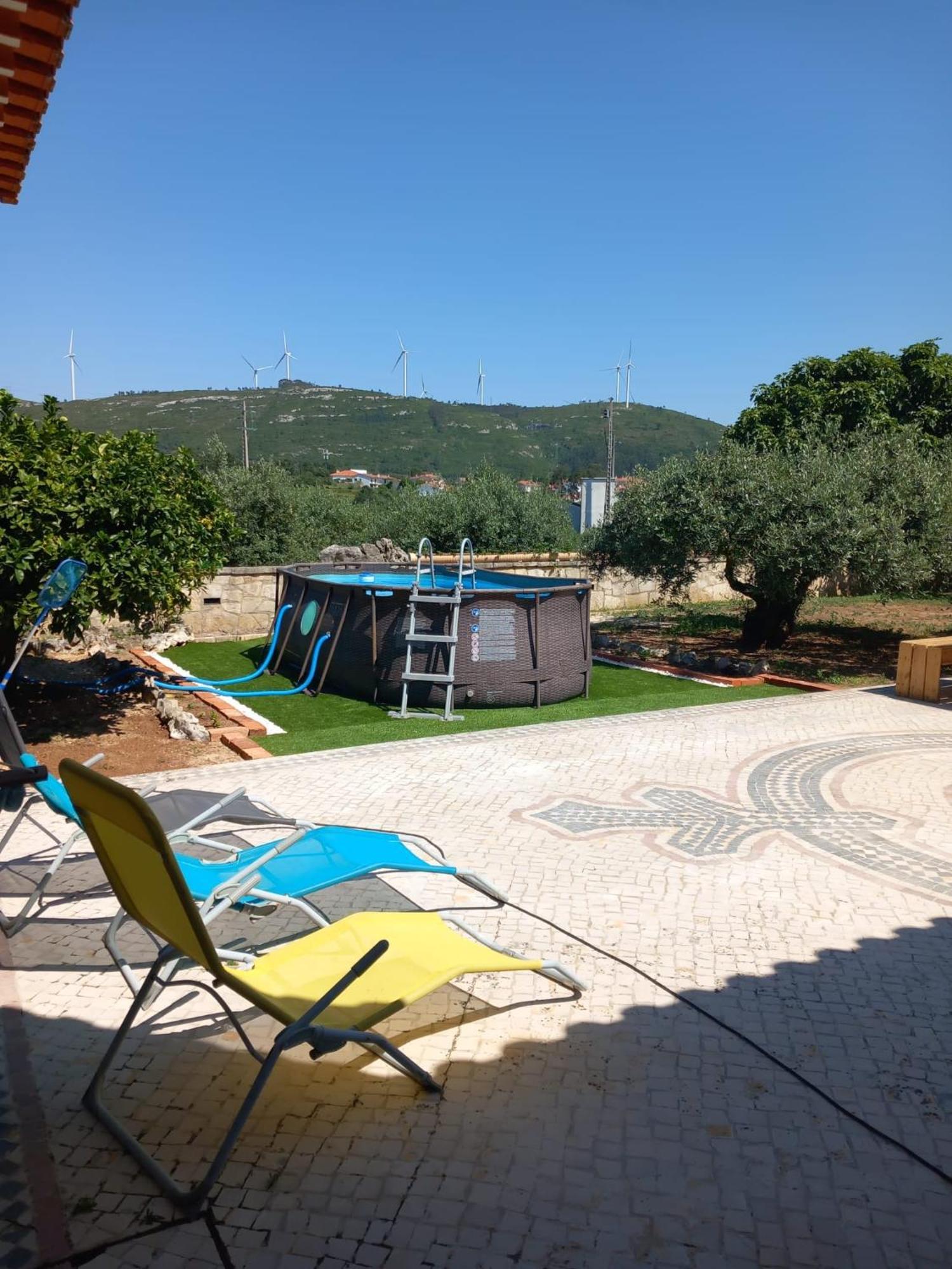 Casa Das Laranjeiras Alqueidão da Serra Esterno foto